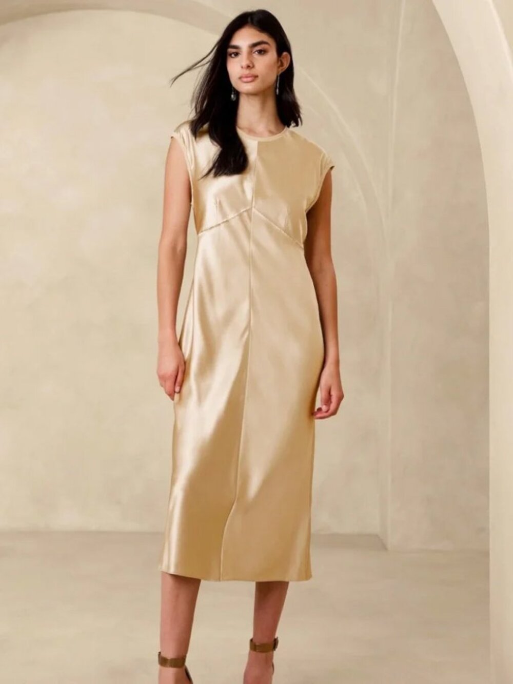 Banana Republic Silk Claudette Dress